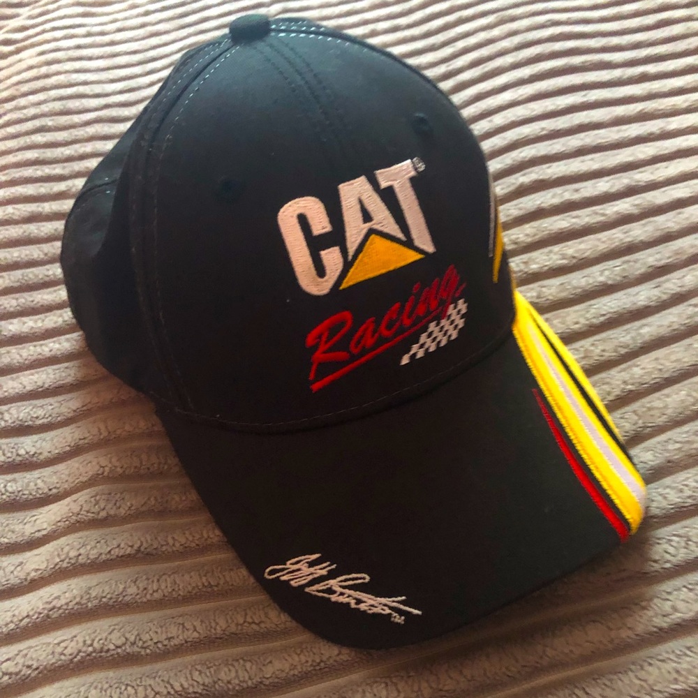 CAT Racing Vintage Hat w/ Embroidered Signature
